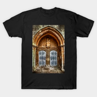 St Marys Church West Porch Door T-Shirt